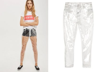 Topshop, Naylon Kot Pantolon Satmaya Başladı