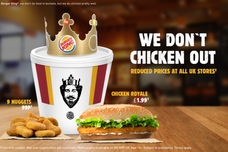 Burger King’den KFC’nin Tavuk Krizine Göndermeli Reklam Kampanyası