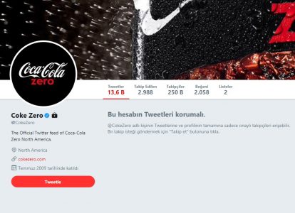 Coca-Cola Zero’nun Twitter Hesabıyla İlgili Paylaşılan Sahte Görüntü Viral Oldu