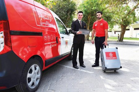 Emirates’ten Yolcuların Bagajlarının Kapılarından Alınmasını Sağlayan Hizmet