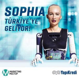 Yapı Kredi 5 Şanslı Kişiyi Sophia ile Tanıştırıyor!