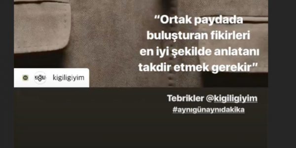 Damat’tan 10 Kasım Filmi İçin Kiğılı’ya Tebrik Mesajı