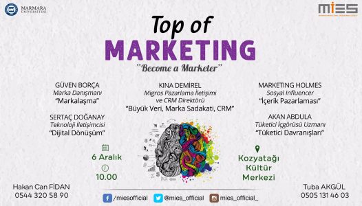 Pazarlama Dünyasının Zirveleri Top of Marketing’de