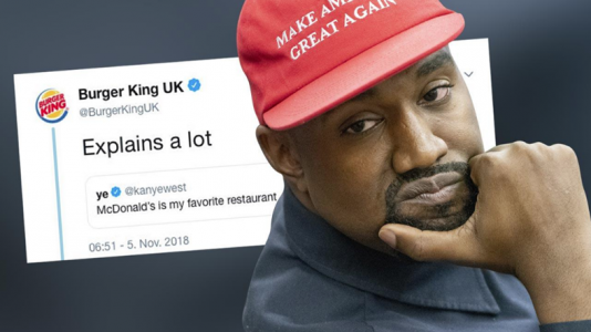 Burger King’in Kanye West Tweet’i En Beğenilen Tweet Oldu