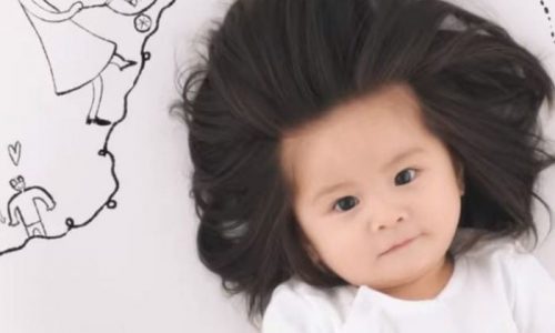 Bir Yaşındaki Fenomen Japon Bebek Pantene’in Reklam Yüzü Oldu