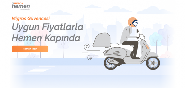 Migros’un Hızlı Teslimat Servisi “Migros Hemen” Kullanıma Açıldı