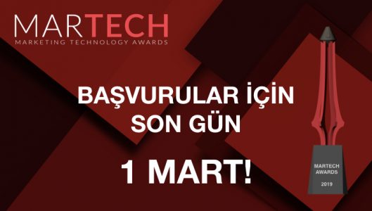 Teknolojiyi Pazarlama ile Buluşturan “MarTech Awards” Başvuruları İçin Son Gün 1 Mart