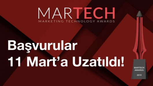 MarTech Awards Son Başvuru Tarihi Uzatıldı!