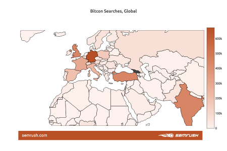 Bitcoin Ortadoğu’da En Fazla Türkiye’den Arandı
