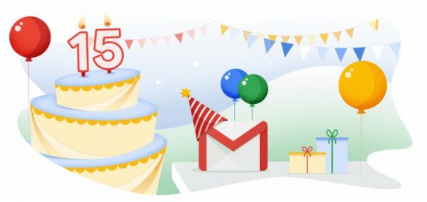 Gmail 15. Yaşına Yeni Özellikler Ekleyerek Giriyor