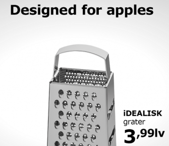 IKEA, Rendeye Benzetilen Yeni Mac Pro’ya Elma Rendesiyle Gönderme Yaptı