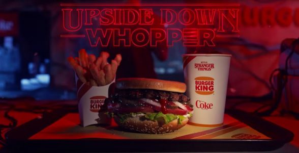 Burger King, Stranger Things İçin Whopper’ı Ters Çevirdi