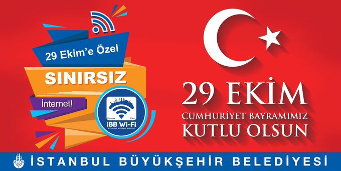 29 Ekim’de İBB’den İstanbul’a Sınırsız İnternet